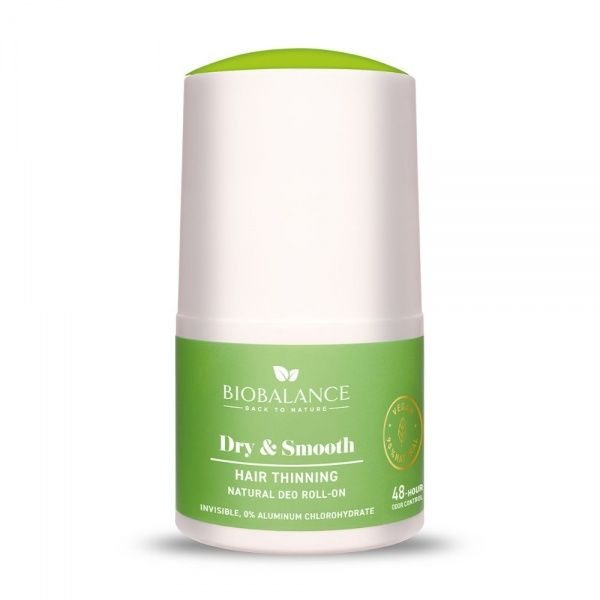 BIO BALANCE rutulinis dezodorantas DRY & SMOOTH, 50 ml