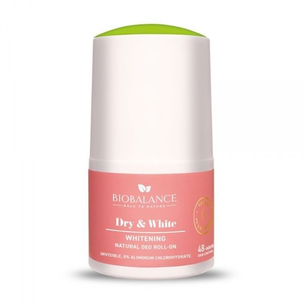 BIO BALANCE rutulinis dezodorantas DRY & WHITE, 50 ml