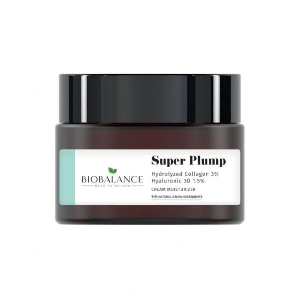 BIO BALANCE veido kremas su hialurono rūgštimi ir kolagenu SUPER PLUMP, 50 ml