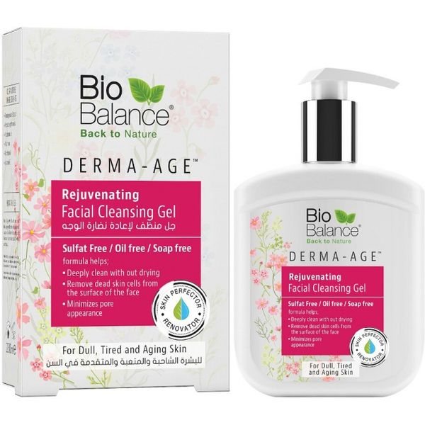 BIO BALANCE veido prausiklis DERMA-AGE, 250 ml