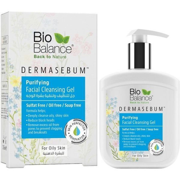 BIO BALANCE veido prausiklis DERMASEBUM, 250 ml