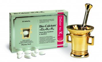 BIO-CALCIUM+D3+K1+K2 tabletės N30
