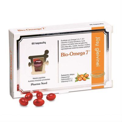 BIO-OMEGA 7, 60 kapsulių