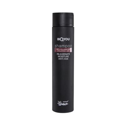 Bio2You šampūnas su kolagenu ir hialurono rūgštimi, be parabenų, 300 ml