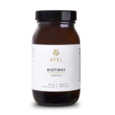 BIOAKTYVUS BIOTINAS, 90 kapsulių
