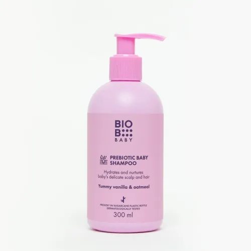 BioB šampūnas BABY PREBIOTIC, 300 ml