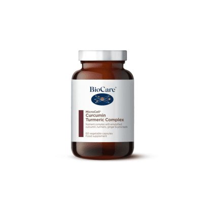 Biocare MicroCell® Kurkumino ekstraktas Turmeric Compelx N60