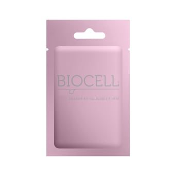 BIOCELL bioceliuliozinė paakių kaukė su kolagenu, N1