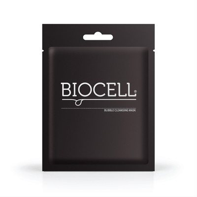 BIOCELL BUBBLE CLEANSING MASK / VALOMOJI KAUKĖ, pH ~ 5