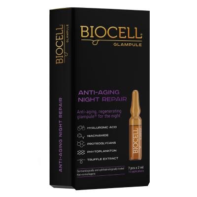 BIOCELL Glampule Anti-Aging Night Repair N, 7 x 2 ml