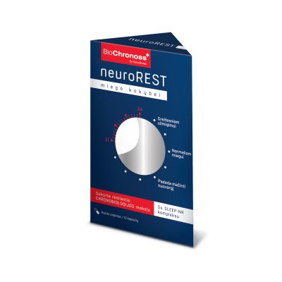 BioChronoss neuroREST kapsulės N12