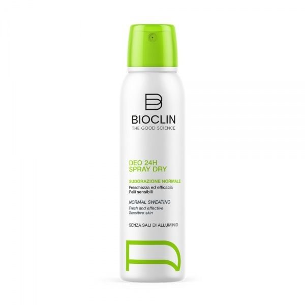 BIOCLIN purškiamas dezodorantas DEO 24H SPRAY DRY, 150 ml