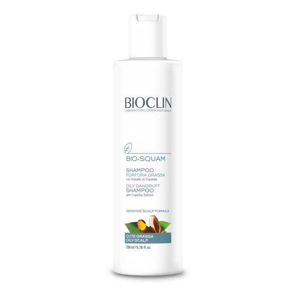 BIOCLIN šampūnas riebiems plaukams BIO SQUAM, 200 ml
