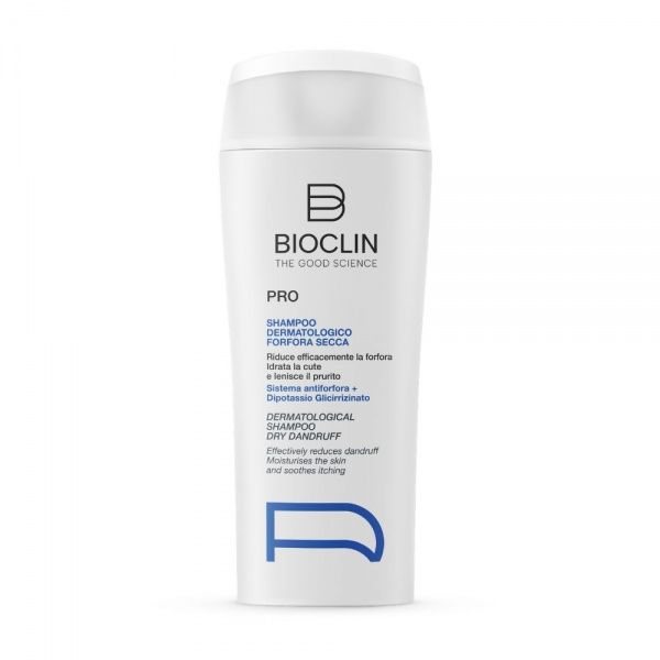 BIOCLIN šampūnas sausai pleiskanotai odai PRO DERMATOLOGICAL, 200 ml