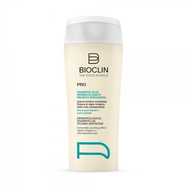 BIOCLIN šampūnas sudirgusiai odai PRO DERMATOLOGICAL, 200 ml
