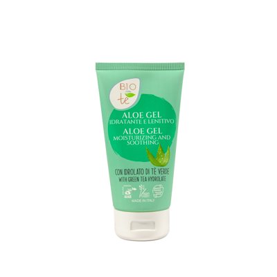 BIOconTe drėkinamasis ir raminamasis alavijų gelis su žaliosios arbatos hidrolatu, 150 ml