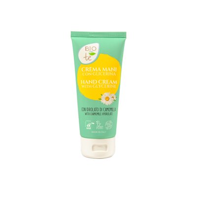 BIOconTe rankų kremas su glicerinu ir ramunėlių hidrolatu, 75 ml