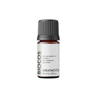 BIOCOS arbatmedžio eterinis aliejus, 10 ml
