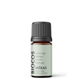 BIOCOS eterinių aliejų mišinys garinimui MIŠKAS, 5 ml
