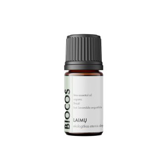 BIOCOS laimų ekologiškas eterinis aliejus, 5 ml