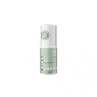 BIOCOS natūralus alūno dezodorantas SWEET MINT, 60 ml