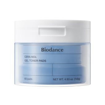BIODANCE CERA-NOL GEL toniko veido padeliai, 60 vnt