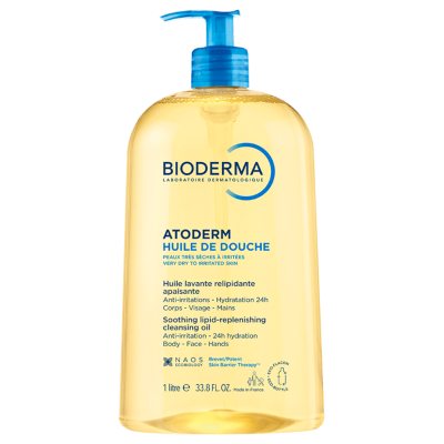 BIODERMA aliejinis prausiklis ATODERM HUILE DE DOUCHE, 1 l
