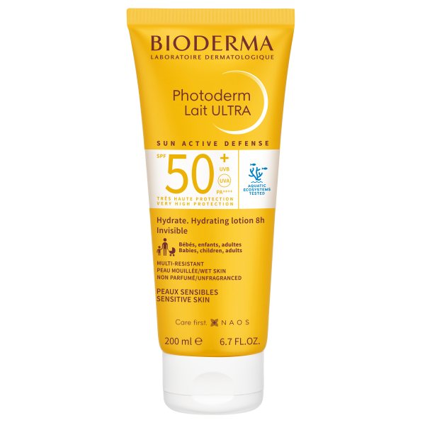 BIODERMA apsauginis kūno losjonas PHOTODERM LAIT ULTRA, SPF50+, 200 ml
