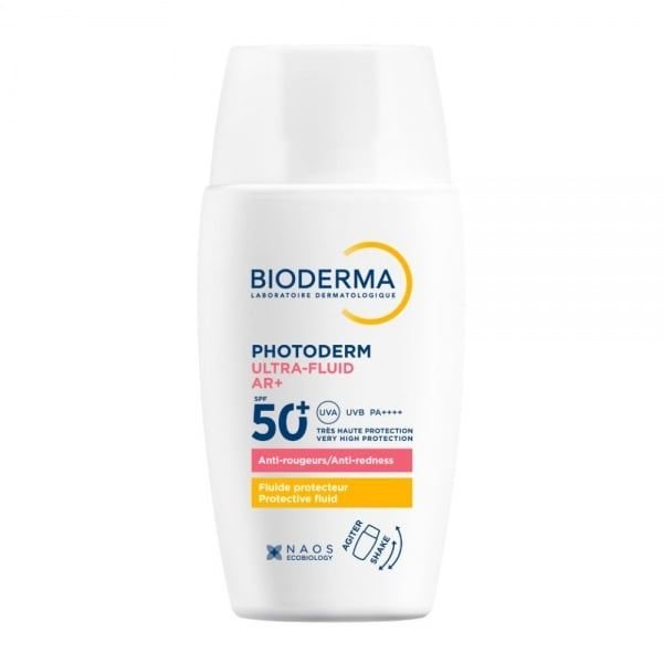 BIODERMA apsauginis veido fluidas raustančiai odai PHOTODERM ULTRA FLUID AR+, SPF50+, 40 ml