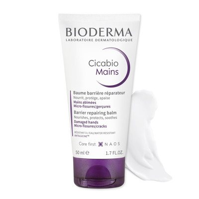 BIODERMA CICABIO MAINS, atkuriamasis rankų balzamas, 50 ml
