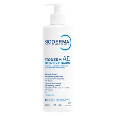 BIODERMA Atoderm Ad Intensive Baume kremas emolientas atopiškai odai, 400 ml