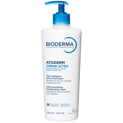 BIODERMA ATODERM CREME ULTRA, kremas normaliai, sausai odai, 500 ml