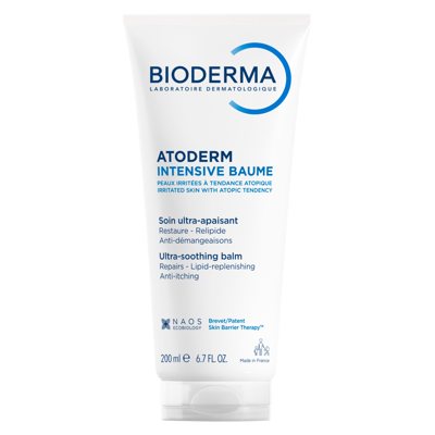 BIODERMA ATODERM INTENSIVE BAUME, kremas emolientas labai sausai ir atopiškai odai, bekvapis, 200 ml