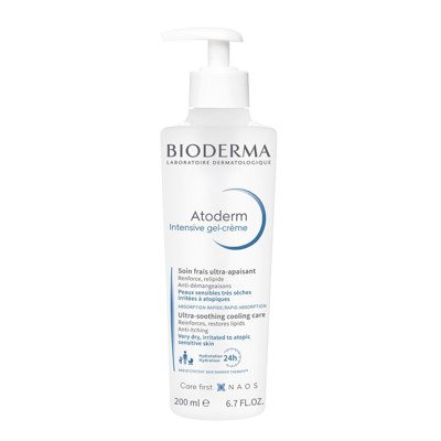 BIODERMA ATODERM INTENSIVE, gelis-kremas labai sausai ir atopiškai odai, 200 ml