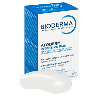 BIODERMA ATODERM INTENSIVE PAIN, raminantis valomasis muilas sudirgusiai, atopiškai odai, 150 g