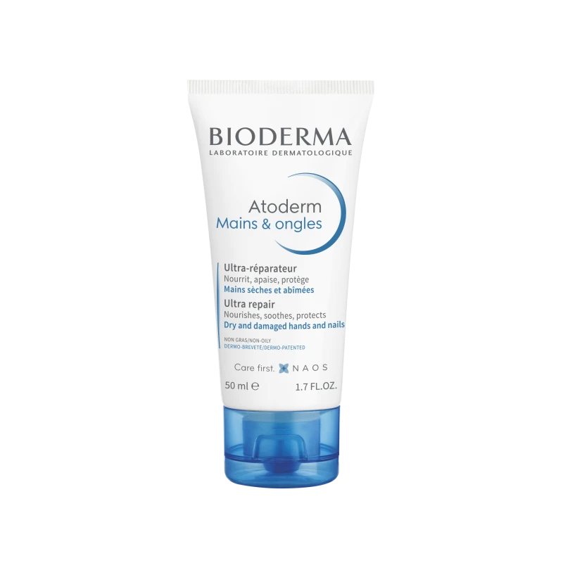 BIODERMA ATODERM kremas rankoms sausai-pažeistai odai, N1, 50 ml