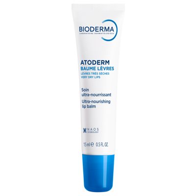 BIODERMA ATODERM LEVRES, balzamas labai sausoms lūpoms, 15 ml