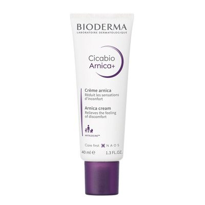 BIODERMA CICABIO ARNICA+, kremas mėlynių, sumušimų priežiūrai, 40 ml