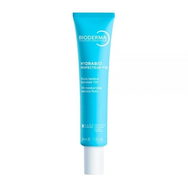 BIODERMA drėkinamasis veido fluidas HYDRABIO PERFECTEUR, SPF30, 40 ml
