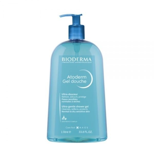 BIODERMA gelinis dušo prausiklis ATODERM, 1 l