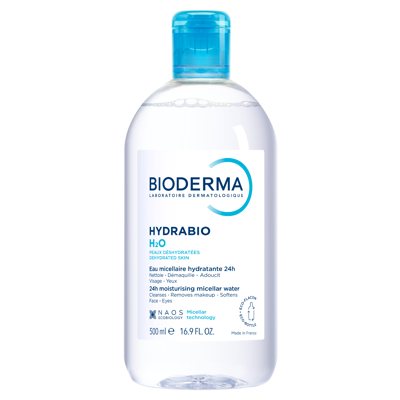 BIODERMA HYDRABIO H2O, micelinis valomasis vanduo, 500 ml