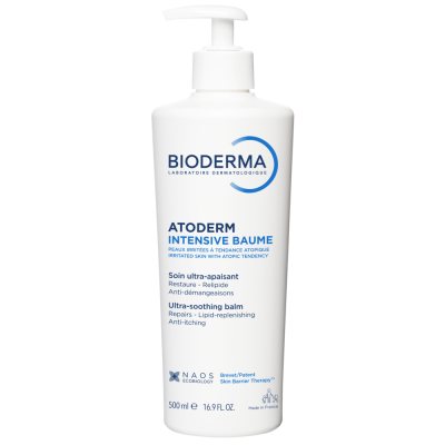 BIODERMA kremas emolientas labai sausai ir atopiškai odai ATODERM INTENSIVE BAUME, 500 ml