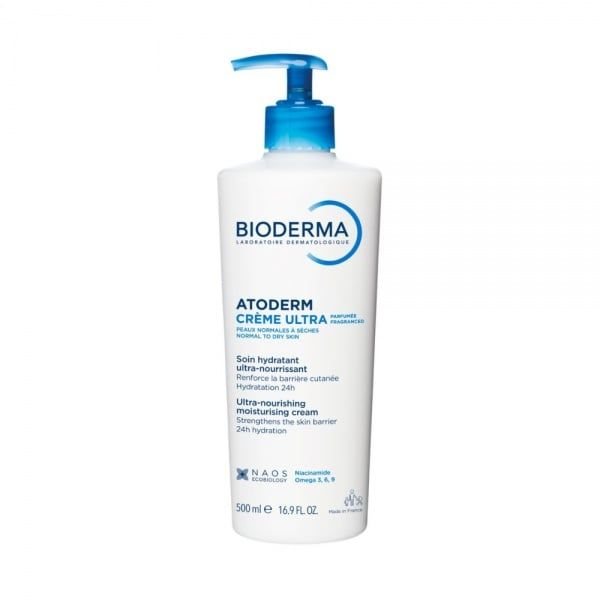 BIODERMA kremas normaliai, sausai odai Atoderm Crème Ultra, 500 ml