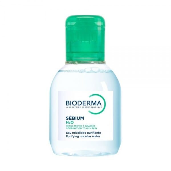 BIODERMA micelinis valomasis vanduo mišriai, riebiai odai SEBIUM H2O, 100 ml