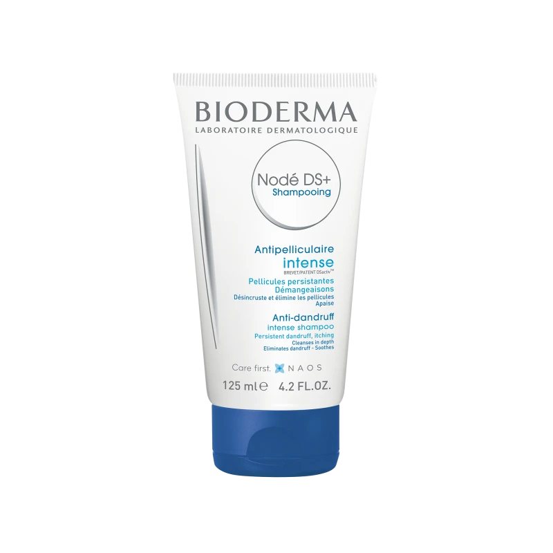 BIODERMA NODE DS+ SHAMPOOING, šampūnas stipriai pleiskanojančiai ir niežtinčiai galvos odai, N1, 125 ml