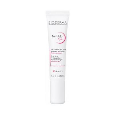 BIODERMA paakių gelis jautriai odai SENSIBIO EYE CONTOUR GEL, 15 ml