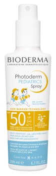 Bioderma PHOTODERM Pediatrics spray SPF50+ nuo saulės vaikams nuo 12 mėn. apsauginis purškalas, 200 ml