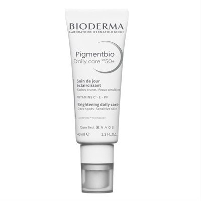 BIODERMA PIGMENTBIO DAILY CARE, dieninis šviesinamasis kremas, SPF 50+, 40 ml