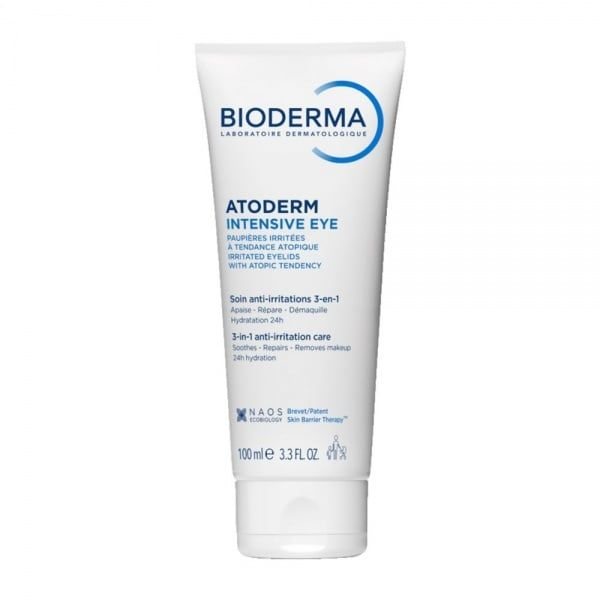 BIODERMA sausos ir sudirgintos akių zonos priežiūros priemonė ATODERM INTENSIVE EYE, 100 ml