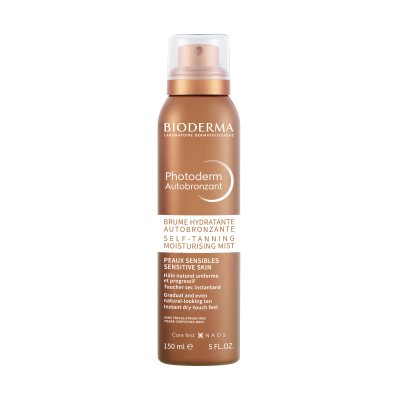 BIODERMA savaiminio įdegio drėkinamoji dulksna, PHOTODERM AUTOBRONZANT, 150 ml